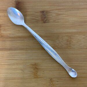 Vintage Beech Nut Tippy Taster Double-Sided Baby Child Feeding Spoon Silverplate